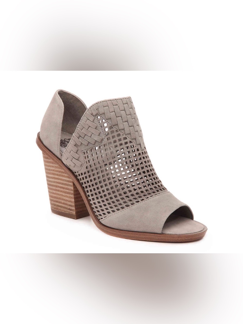 Vince Camuto VC Fritzey Signature Peep Toe Bootie Size 7.5